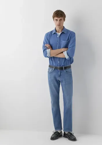 Resim Mavi Hunter Erkek Jean Pantolon M00202A3998