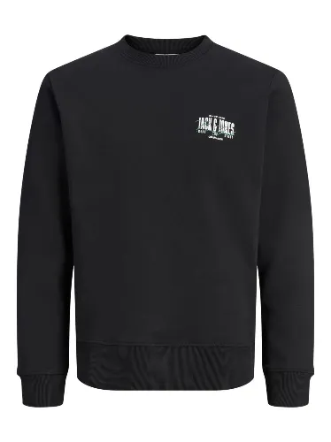 Resim Jack & Jones Jjaero Sweat Crew Neck Erkek Sweat 12298492