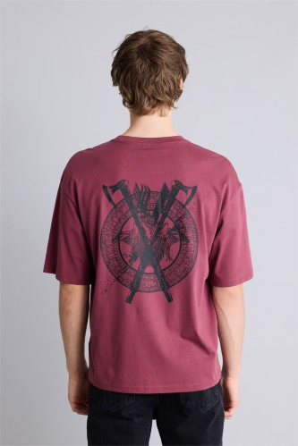 Resim Defacto Erkek T-shirt G5557AX/BR494