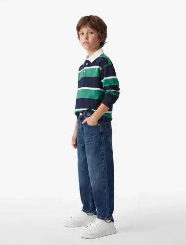 Resim Koton Erkek Çocuk Jean Pantolon 7WKB40014TD