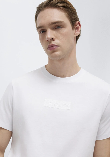 Resim Mavi Erkek T-shirt M0613270-620