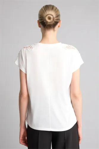 Resim Defacto Kadın T-shirt H1440AX/ER105