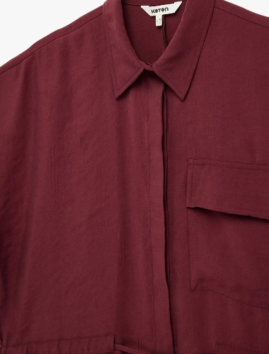 Resim Koton Kadın Gömlek 6SAK60378UW