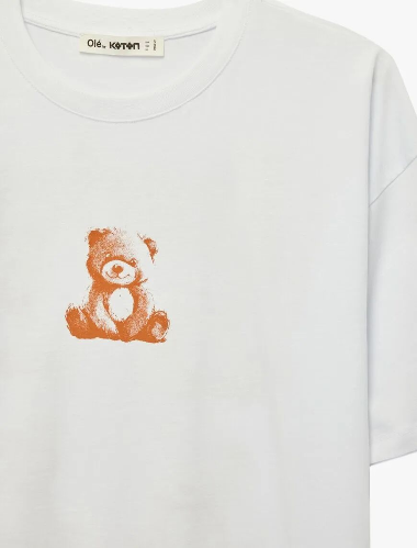 Resim Koton Kadın T-shirt 6SAL10661IK