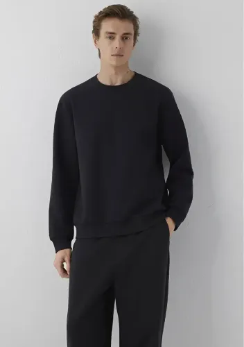 Resim Mavi Erkek Sweat M0S10629-900