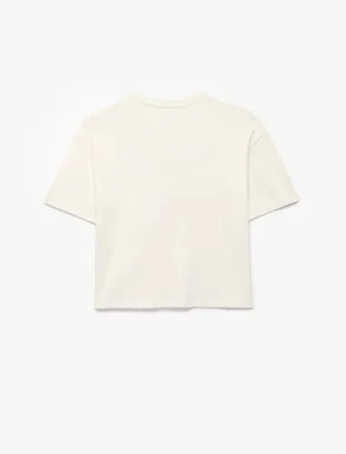 Resim Koton Kız Çocuk T-shirt 6SKG10523AK