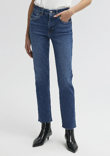 Resim Mavi Viola Kadın Jean Pantolon M101048-85290