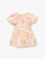 Resim Koton Kız Bebek Elbise 6SMG80026AW