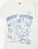 Resim Koton Kız Çocuk T-shirt 6SKG10018AK