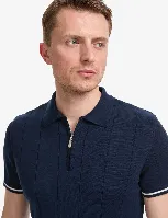 Resim Pierre Cardin Erkek Triko T-shirt PU-10696 Lumba