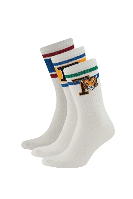 Resim Defacto Erkek Uzun Çorap A6067AX/WT1