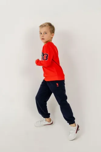 Resim U.S. Polo Assn Kids Erkek Çocuk Sweat Takım US2618-G