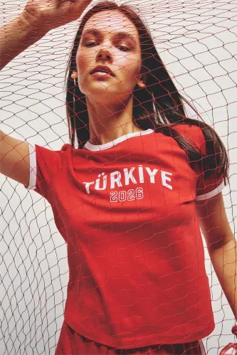 Resim Defacto Kadın T-shirt I1230AX/RD172