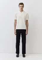 Resim Mavi Erkek Triko T-shirt M0710248-70057