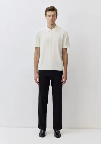 Resim Mavi Erkek Triko T-shirt M0710248-70057