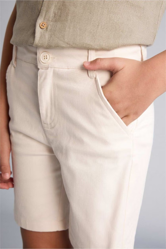 Resim Defacto Erkek Çocuk Kot&Kanvas Şort C2955A8/ER37