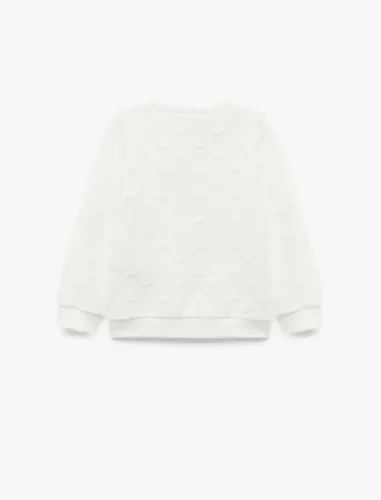 Resim Koton Kız Bebek Sweat 7WMG10037AK