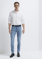 Resim Mavi Erkek Jean Pantolon M001070-A2957