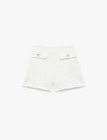 Resim Koton Kız Çocuk Kot&Kanvas Şort 6SKG40065AK