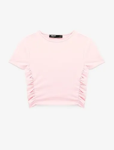 Resim Koton Kadın T-shirt 6SAK10203NK