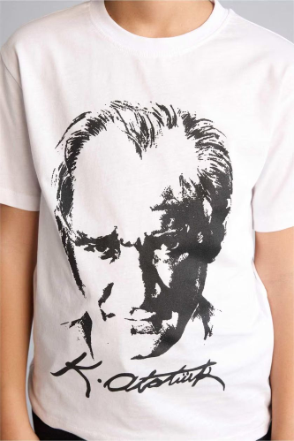 Resim Defacto Erkek Çocuk T-shirt B6938A8/WT34