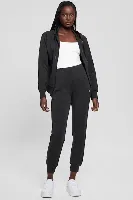 Resim Guess Olympe Long Pants Kadın Jean Pantolon V4Yb08Kcay2-Jblk