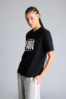 Resim Defacto Kadın T-shirt G0717AX/BK81