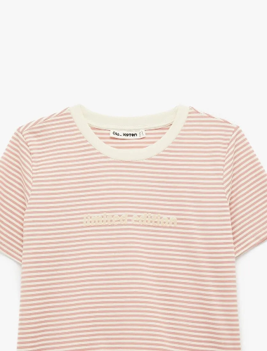 Resim Koton Kadın T-shirt 6SAL10048IK