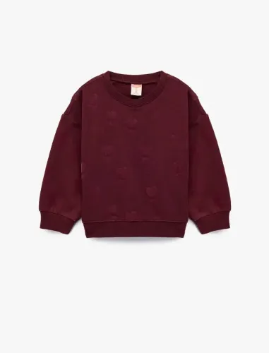 Resim Koton Kız Bebek Sweat 7WMG10012AK