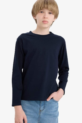 Resim Defacto Erkek Çocuk Uzun Kol Sweat K1686A6/NV253