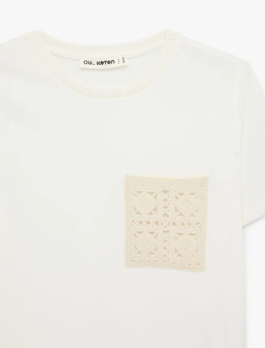 Resim Koton Kadın T-shirt 6SAL10011IK