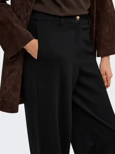 Resim Only Onlpoptrash-Taılored Hw Str Pant Tlr Kadın Kanvas  Pantolon 15380379