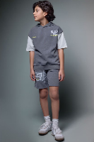 Resim Defacto Erkek Çocuk T-shirt G9737A8/GR452