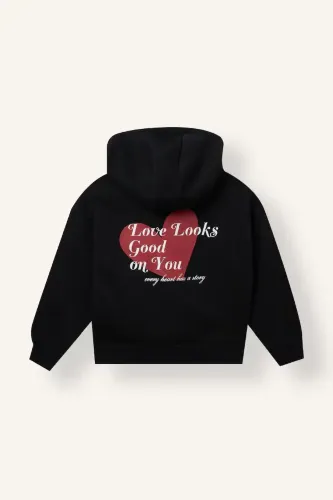 Resim Defacto Kız Çocuk Sweat I7536A8/BK81