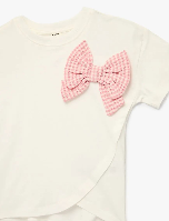 Resim Koton Kız Bebek T-shirt 6SMG10038AK