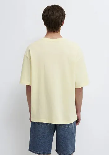 Resim Mavi Erkek T-shirt M0613373-89143