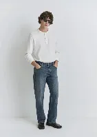 Resim Mavi Marlon Erkek Jean Pantolon M0019166-87850
