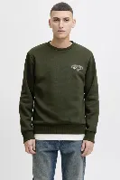 Resim Jack & Jones Jjmakoto Sweat Crew Neck Erkek Sweat 12278601