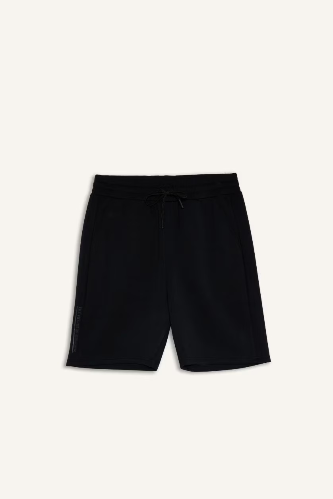 Resim Defacto Erkek Penye Şort F8393AX/BK27