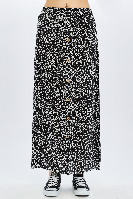 Resim Viole&More Kadın Etek Uzun Önden Düğmeli