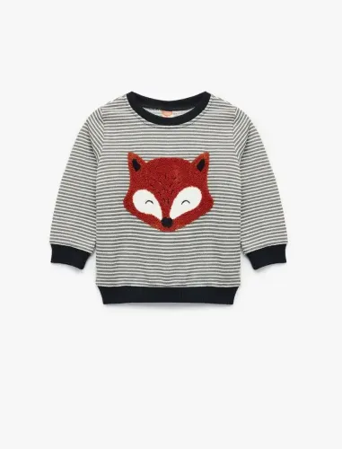 Resim Koton Erkek Bebek Sweat 7WMB10022TK