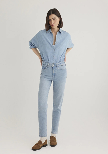 Resim Mavi Cindy Kadın Jean Pantolon M100277-84410