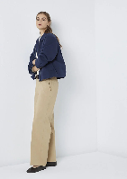 Resim Mavi Kadın Kanvas Pantolon M1011160-70370