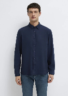 Resim Mavi Erkek Uzun Kol Gömlek M0211482-70490