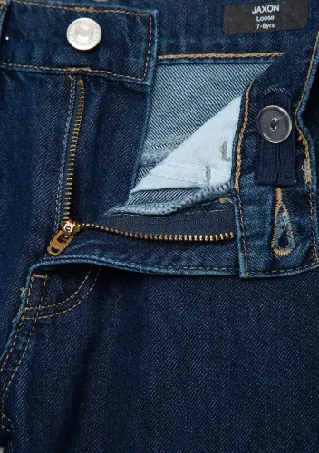 Resim Mavi Erkek Çocuk Jean Pantolon M6021155-A4150