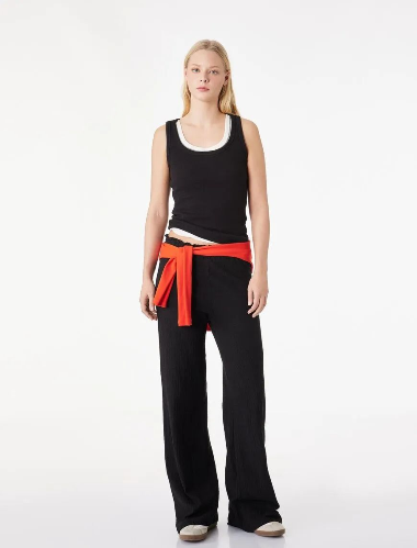 Resim Koton Kadın Kanvas Pantolon 6SAL40021IK