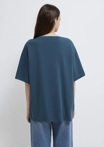 Resim Mavi Kadın T-shirt M1600843-70771