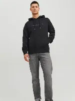 Resim Jack & Jones Jjestar Jj Sweat Hood Noos Erkek Sweat 12233972