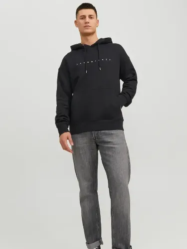 Resim Jack & Jones Jjestar Jj Sweat Hood Noos Erkek Sweat 12233972