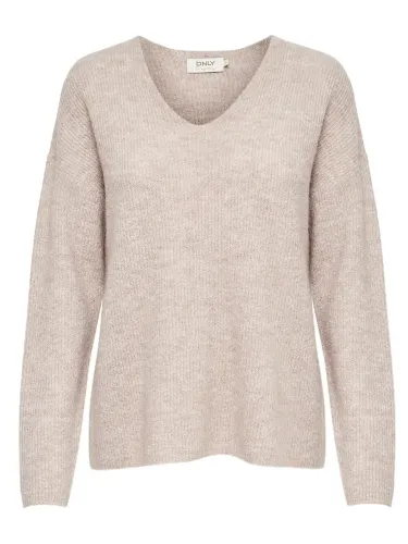 Resim Only Onlcamılla V-Neck L/S Pullover Knt Noos Kadın Kazak 15204588